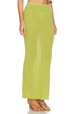 Solid & Striped The Rianne Skirt in Green