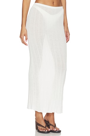 Solid & Striped The Rianne Skirt in White