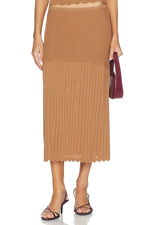 The Amara Skirt Solid & Striped