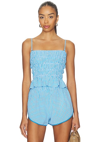 The Delilah Top Solid & Striped