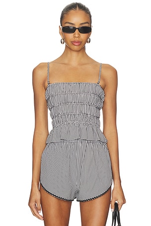 The Delilah Top Solid & Striped