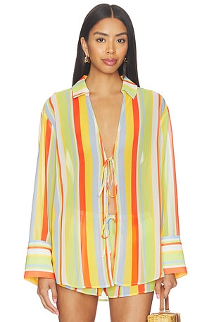 The Jaclyn Tunic Solid & Striped