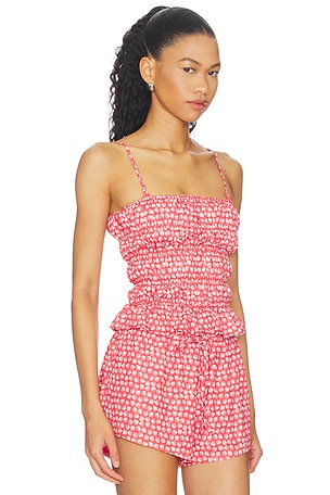 Solid & Striped The Delilah Top in Red