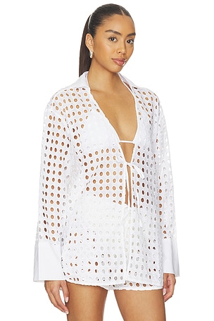 Solid & Striped The Jaclyn Tunic in White