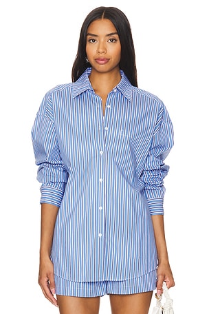 Solid & Striped The Jancy Blouse in Blue