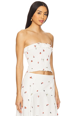 Solid & Striped The Nikki Top in White