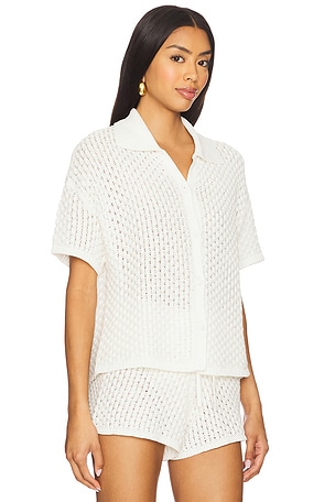 Solid & Striped The Hannah Top in Ivory. Size XS. Also