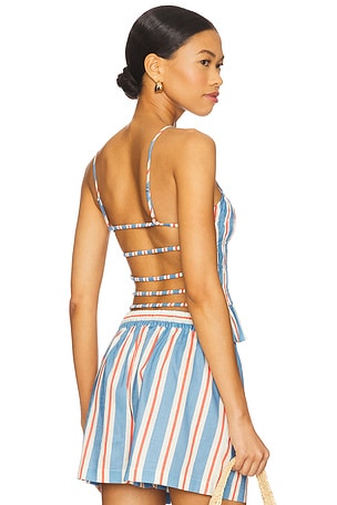 The Delta Top Solid & Striped
