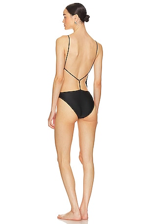 Maxine One Piece Solid & Striped