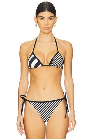 TOP BIKINI IRIS Solid & Striped