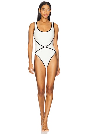 The Melanie One Piece Solid & Striped