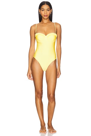 The Carmen One Piece Solid & Striped