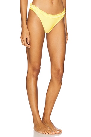 Solid & Striped The Cassidy Bikini Bottom in Yellow