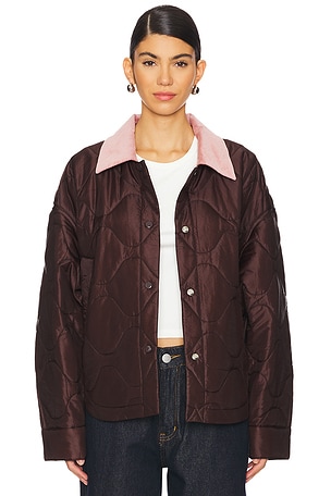 Niah Quilted Jacket Shoreditch Ski Club