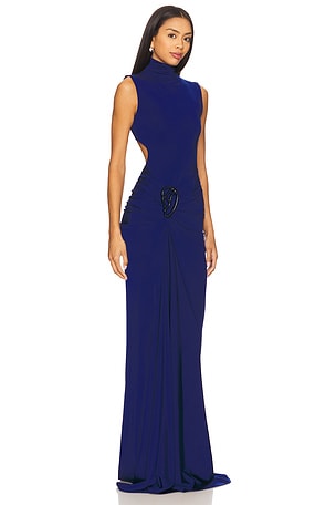 SILVIA TCHERASSI Bogna Dress in Navy