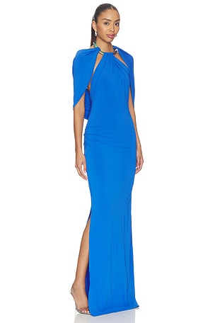 SILVIA TCHERASSI Odele Dress in Royal