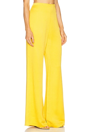 SILVIA TCHERASSI Palermo Pant in Yellow. Size XS. Also