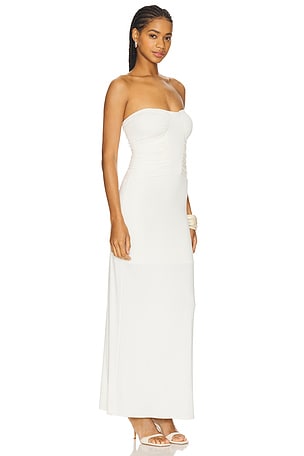 SABLYN Ella Strapless Dress in Cream