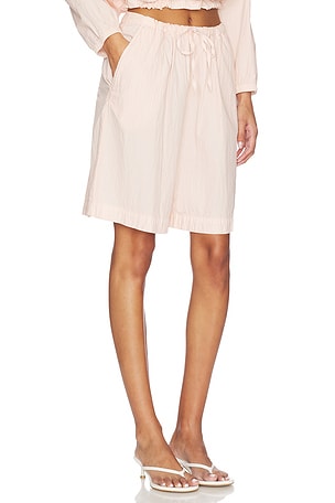 SABLYN Gemma Cinched Longer Short in Blush
