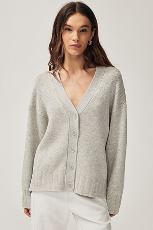 Tisch Cashmere Cardigan SABLYN