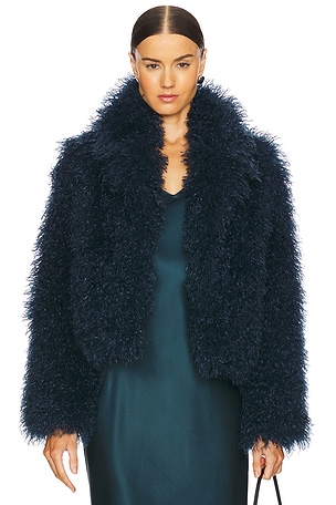 Shae Faux Fur Coat SABLYN