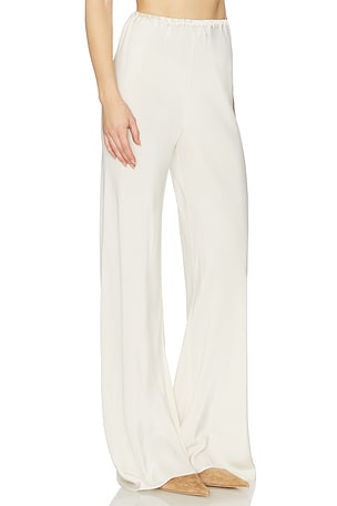 SABLYN Naomi Bias Cut Pull On Pant in Ivory