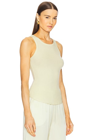 SABLYN Jameela Racerback Tank Top in Yellow