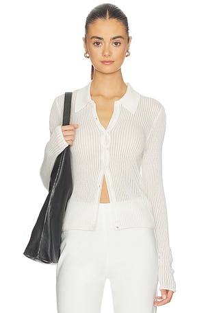 Pyper Slim Button Up W/ Collar SABLYN