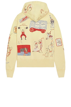 Samuel Zelig Circus Hoodie in Cream