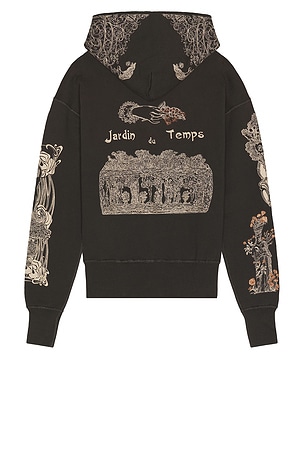 Samuel Zelig Jardin Hoodie in Charcoal