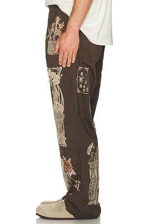 Samuel Zelig Jardin Pant in Charcoal