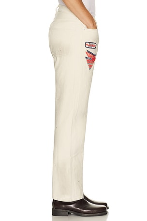 Samuel Zelig PANTALON en Blanc