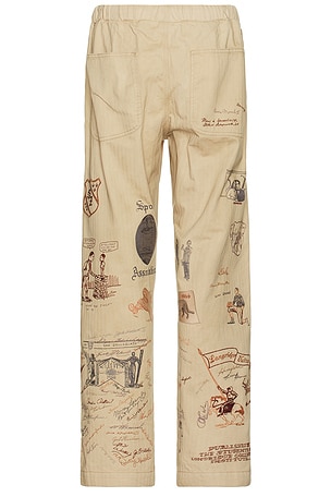 Samuel Zelig Yearbook Pant in Beige