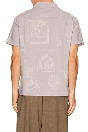 Samuel zelig camisa en color lavanda