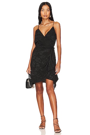 Free People Night Shimmer Mini Dress in Black | REVOLVE
