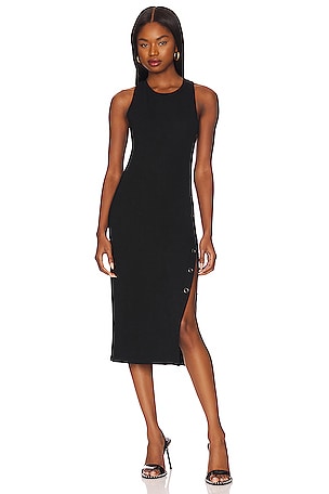 Halston heritage high neck clearance gown