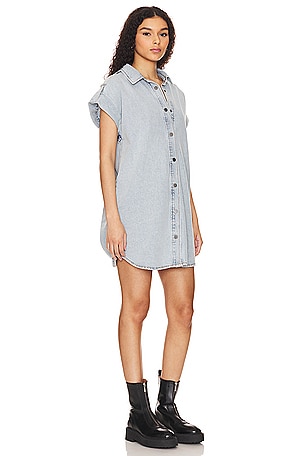 Steve Madden Ilara Dress in Denim-Light