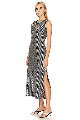 Steve Madden ROBE MI-LONGUE NYSSA en Noir