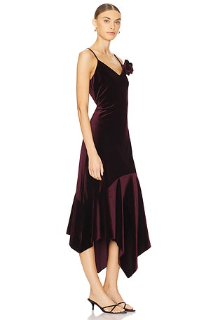 Steve Madden Lucille Dress in Wine