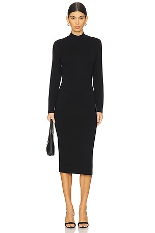 Steve Madden Maja Sweater Dress in Black