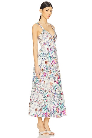 Steve Madden Eliora Dress in White,Blue