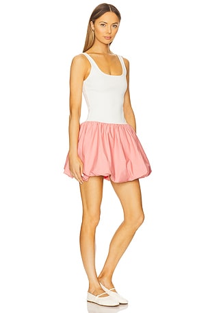 Steve Madden Linnea Dress in Rose,White