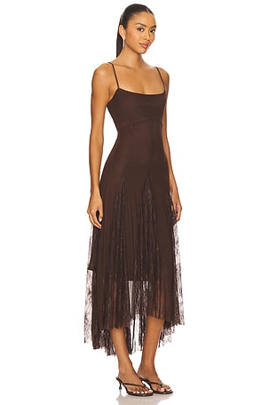 Steve Madden Vita Dress in Chocolate. Size M. Also