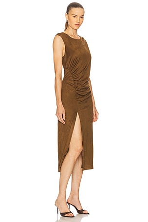 Steve Madden Keegan Dress in Brown