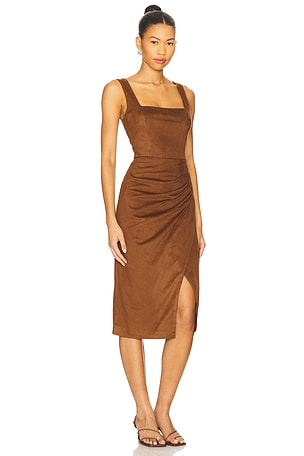 Steve Madden Milo Dress in Brown