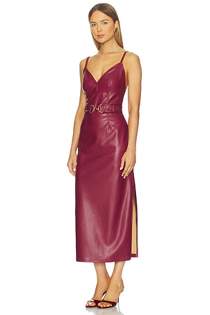 Steve Madden Kailey Dress in Burgundy