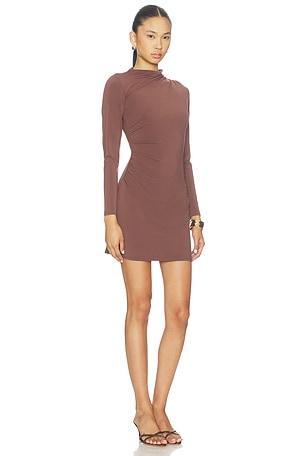 Steve Madden Mo Mini Dress Dress in Brown. Size XS. Also