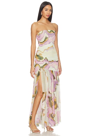 Steve Madden Kerrie Dress in Mint,Pink