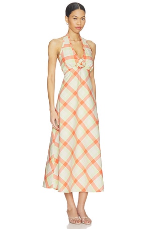 Steve Madden Tania Dress in Orange,Green