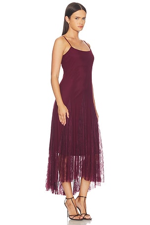 Steve Madden Vita Dress in Burgundy